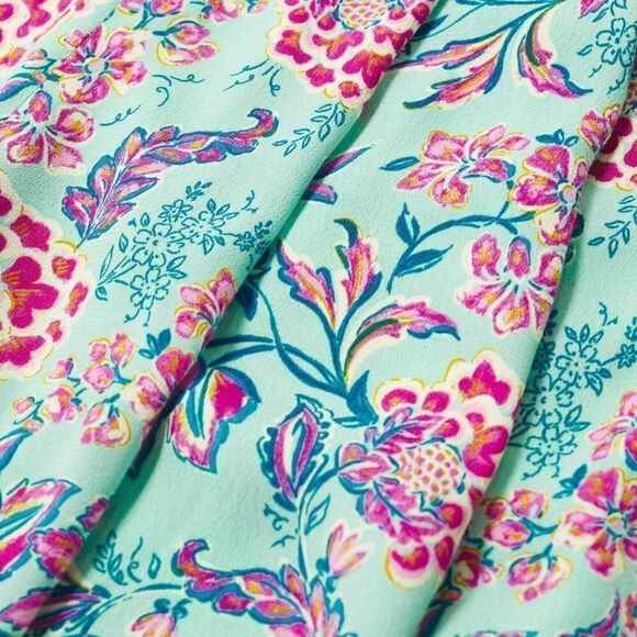 Mango Floral Print Pants Wide - Picture 4 of 8